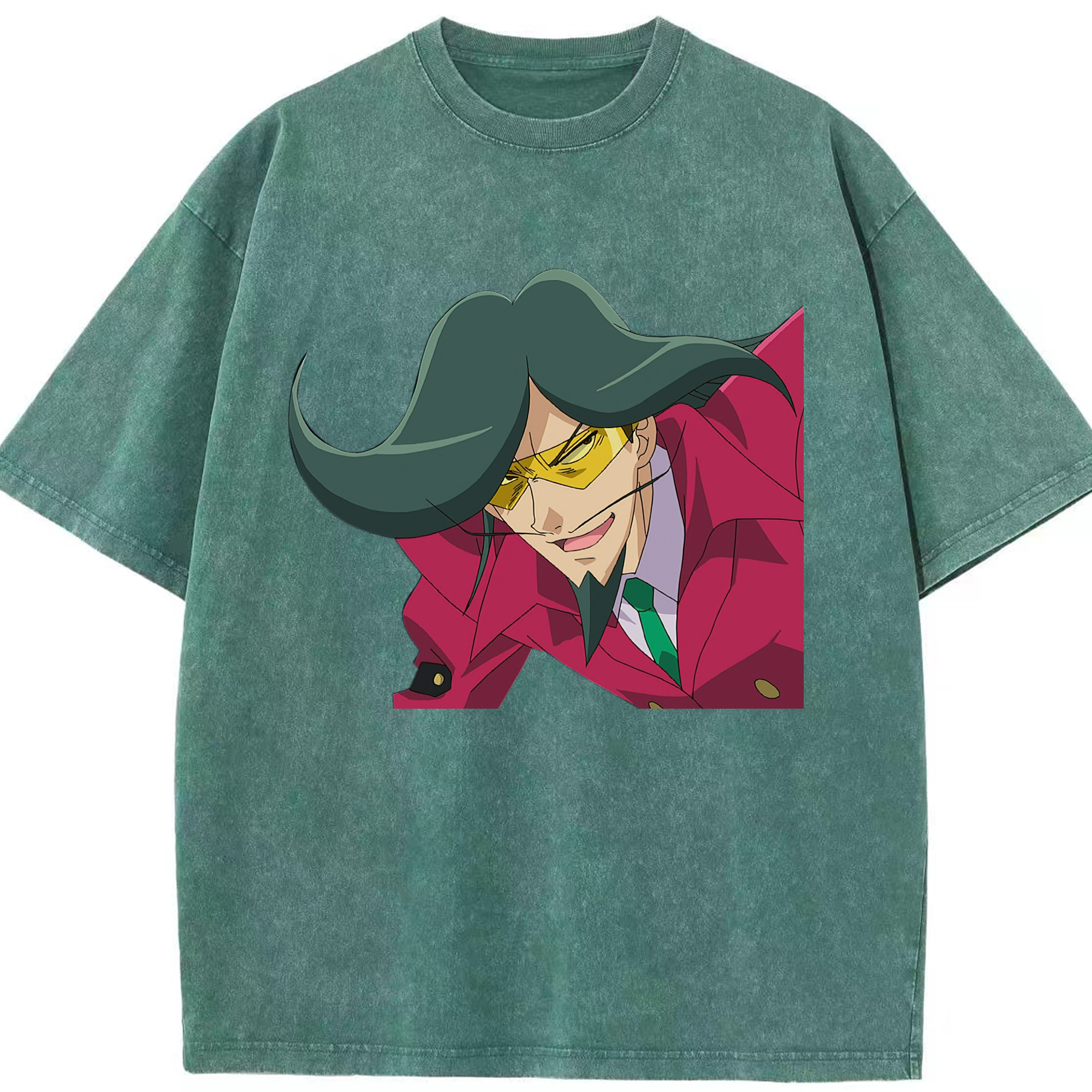 （画像用） 遊☆戯☆王 Yu-Gi-Oh! 綿100% ヴィンテージ風 半袖Tシャツ（フロントプリント）